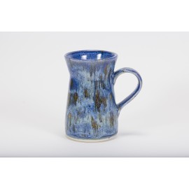 SW-155 Winter Wood Under SW-109 Capri Blue Stoneware Combination